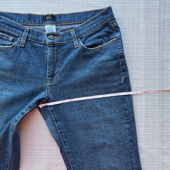 VINTAGE Y2k Denim Flared Denim Jeans Size 10 Distressed Mossimo Stretch … - Picture 14 of 17